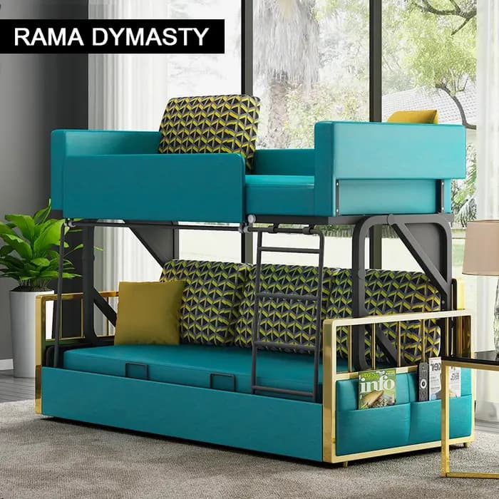 RAMA DYMASTY-Canapé-lit fonctionnel, lit superposé à la mode, meubles de salon