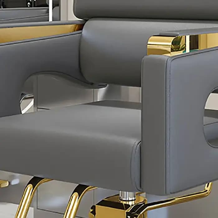 Chaise de barbier nordique moderne confortable Salon de luxe chaise de coiffeur ergonomique beauté m