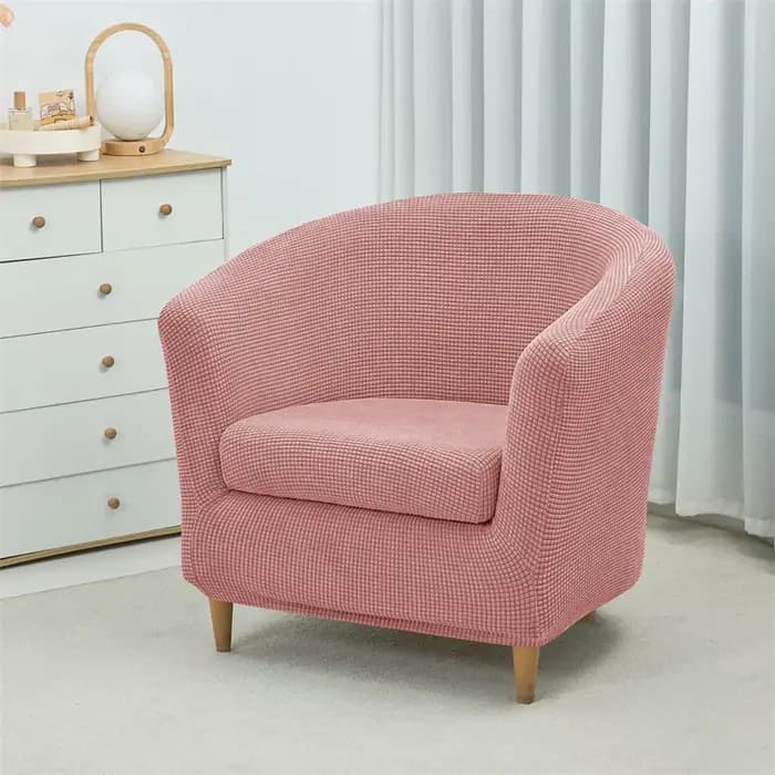 Housse de chaise de baignoire en Jacquard