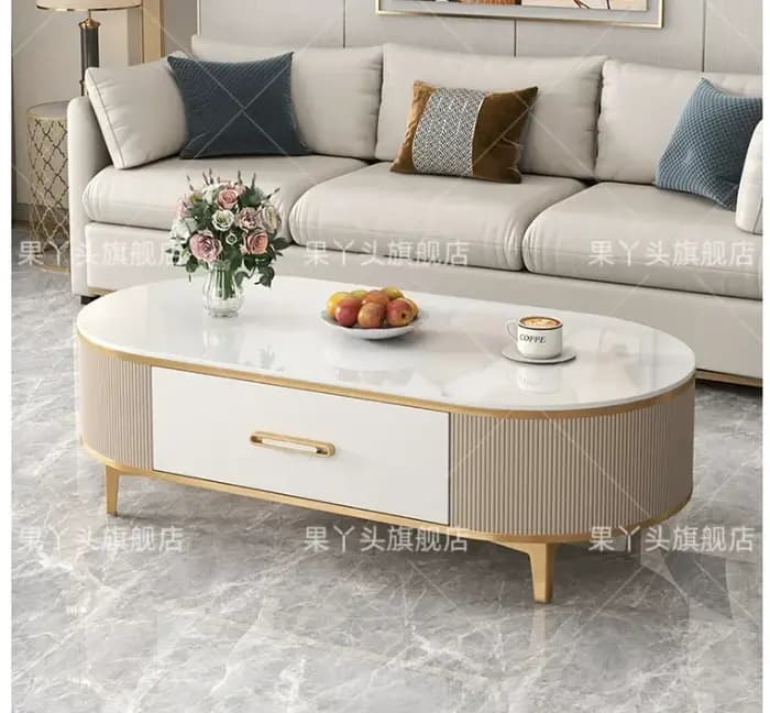 Tables basses italiennes originales, tables basses modulaires, tables basses ovales modernes, tables basses avec rangement, tables basses de style mid-century.