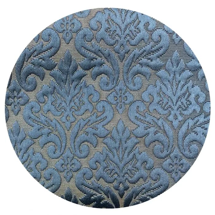 Classique petit damassé violet bleu tissé rembourrage canapé fauteuil meubles intérieur tissu concepteur tissus 140 cm 1 mètre paquet