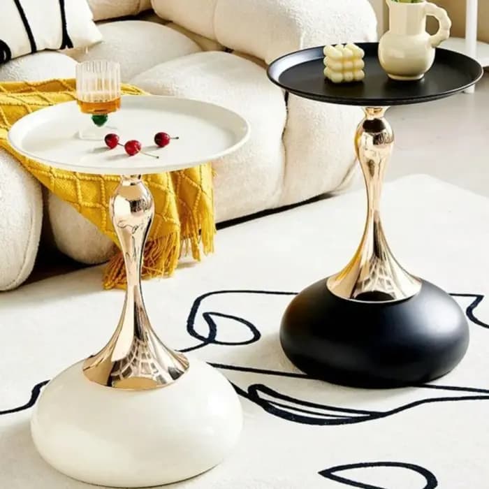 Table d'appoint de canapé nordique