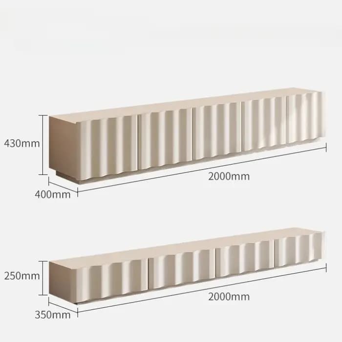 Ornement blanc meuble Tv organisateur salon Design moderne