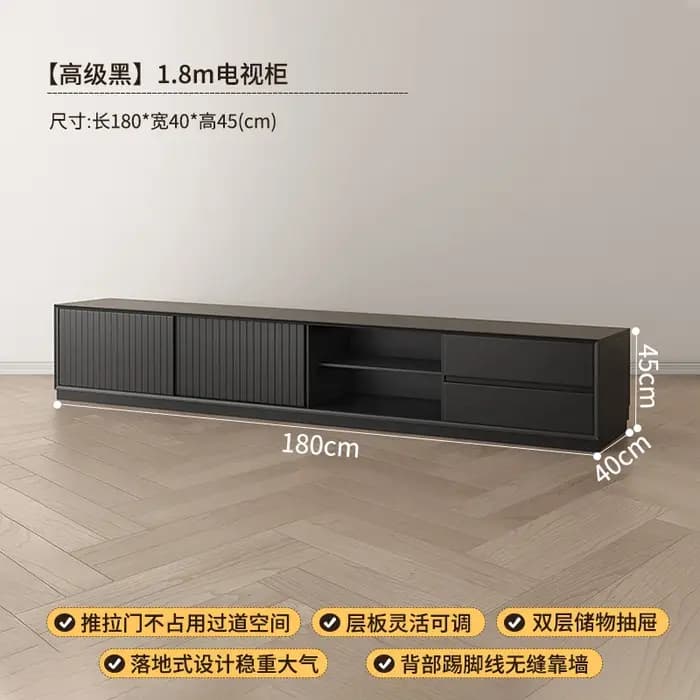 Meuble Tv au Design industriel, rangement Unique, meuble Tv Simple et tendance avec tiroirs, meubles