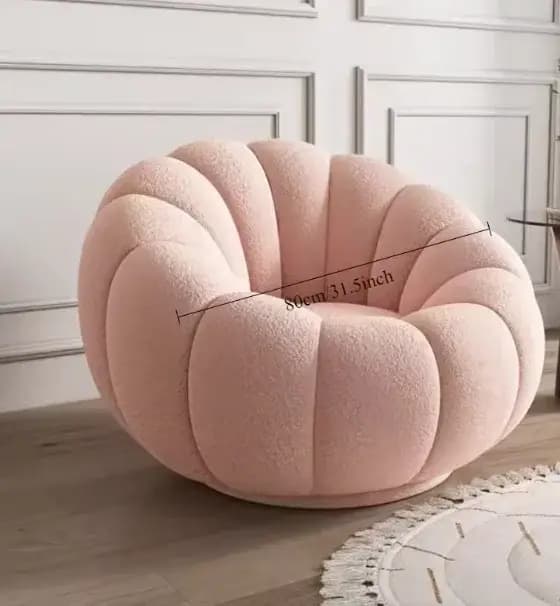 Canapé paresseux de Style nordique, Design nuage de citrouille pour balcon, salon, meubles de loisir