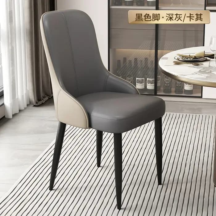 Ensemble de 2 chaises de salle à manger uniques, design esthétique, minimaliste, moderne, Premium, m