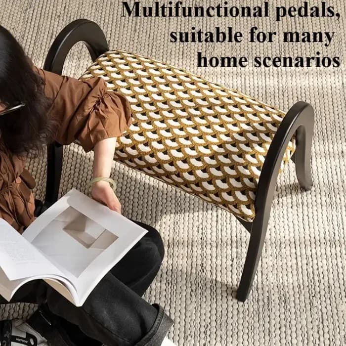 Poufs Vintage Morden intérieur multifonctionnel pieds en métal tabouret de changement de chaussures Portable élégant