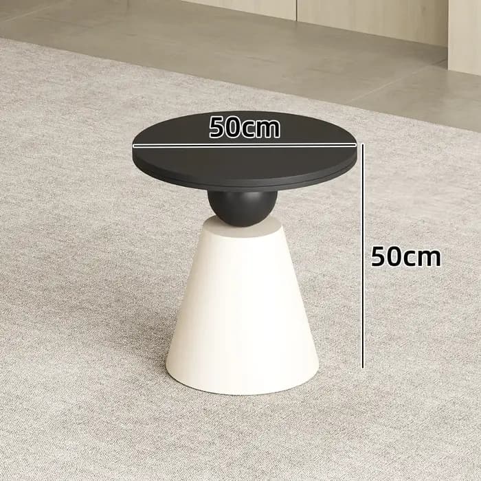 Petites tables basses rondes bon marché, ensembles de tables basses compactes, tables d'appoint d'angle, meubles Stolik Kawowy pour le salon