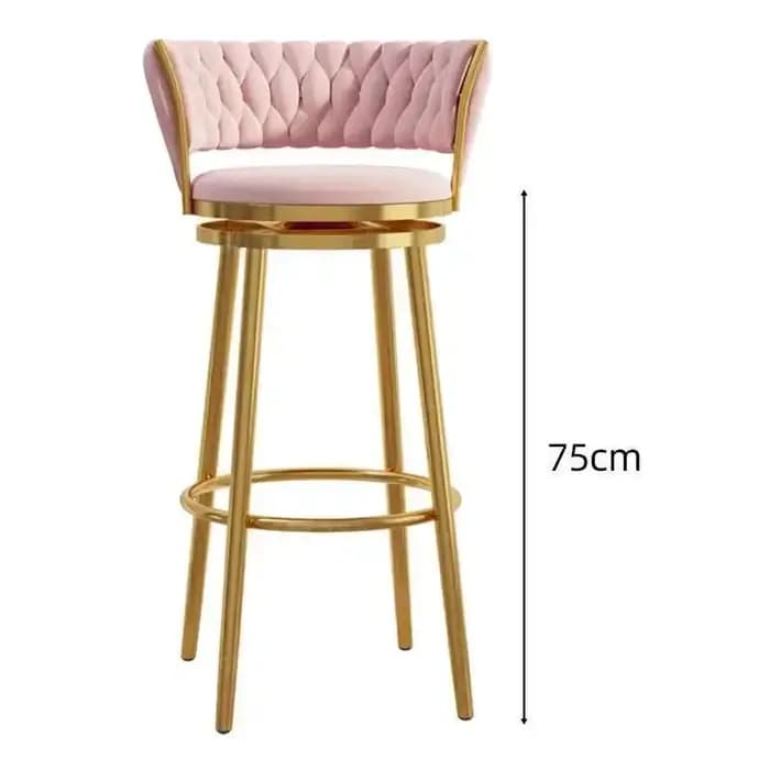 Caractéristique chaises de Bar modernes tabouret de salon nordique chaises de Bar de luxe en plein a