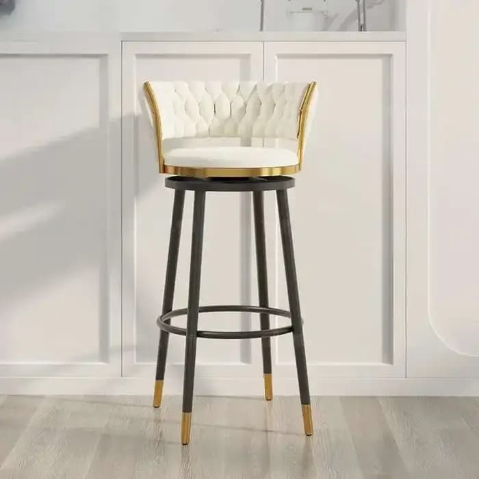 Caractéristique chaises de Bar modernes tabouret de salon nordique chaises de Bar de luxe en plein a