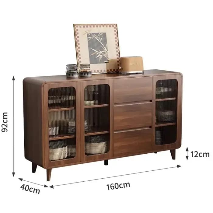 Meuble de présentation de luxe pour salon