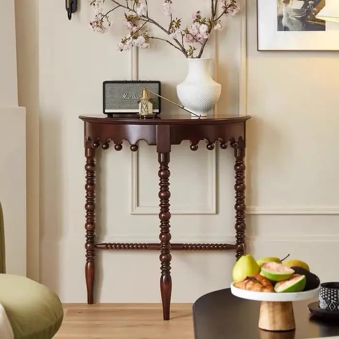 Tables de Console de luxe Vintage du milieu du siècle