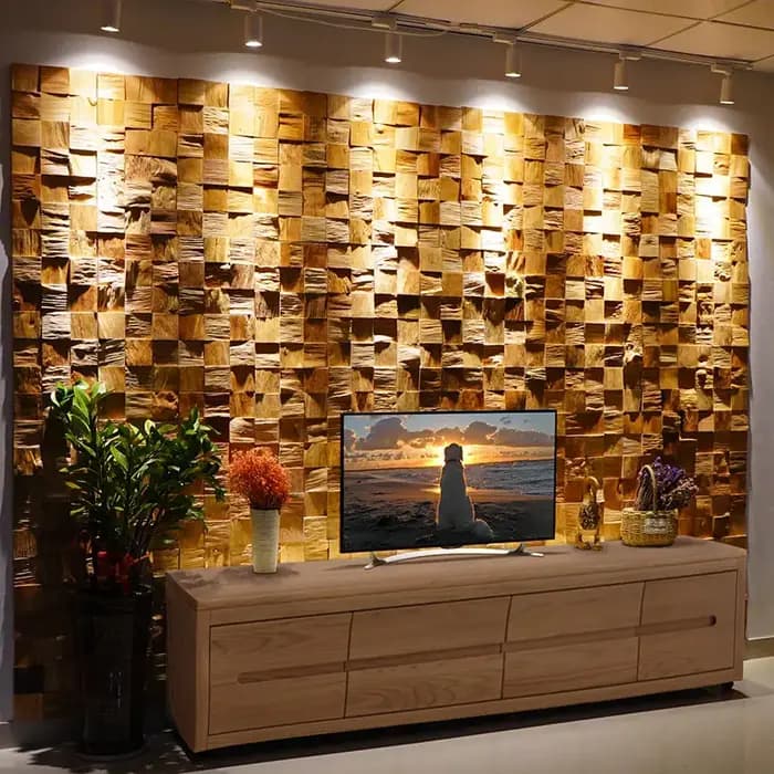 Fonds d'écran décor à la maison cloison vieux bateau bois mosaïque mur Art écologique finition patinée TV fond mur hôtel Bar caractéristique