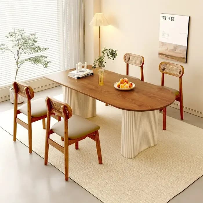 Tables de salle à manger de style ferme française en bois massif, tables de cuisine, de café et de salle à manger pour hôtels, mobilier moderne de style mi-siècle, Mesa De Jantar