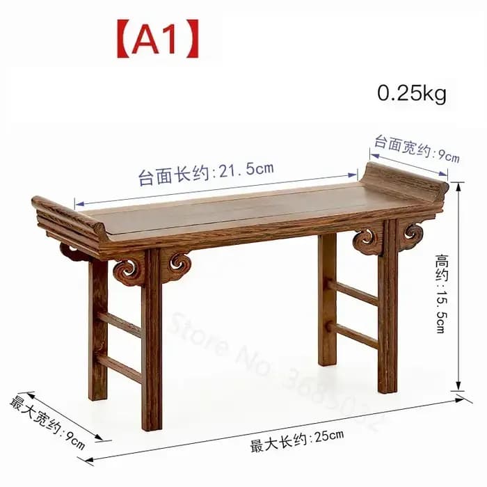 Table à thé basse chinoise séquoia, sculpture sur bois, présentoir artistique, petit support à café