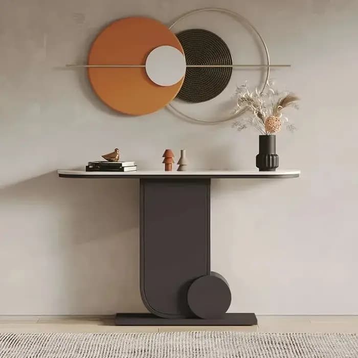 Table basse vintage de style nordique pour salon