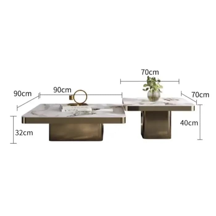 Table basse italienne Unique
