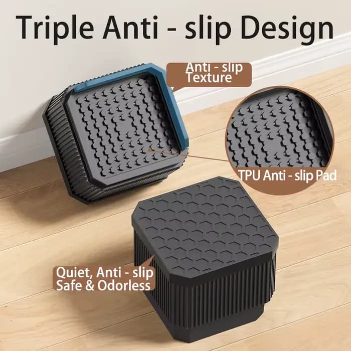 Coussinets augmentant la hauteur des pieds de table pour meubles – Rehausseurs