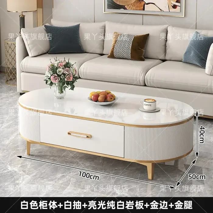 Tables basses italiennes originales, tables basses modulaires, tables basses ovales modernes, tables