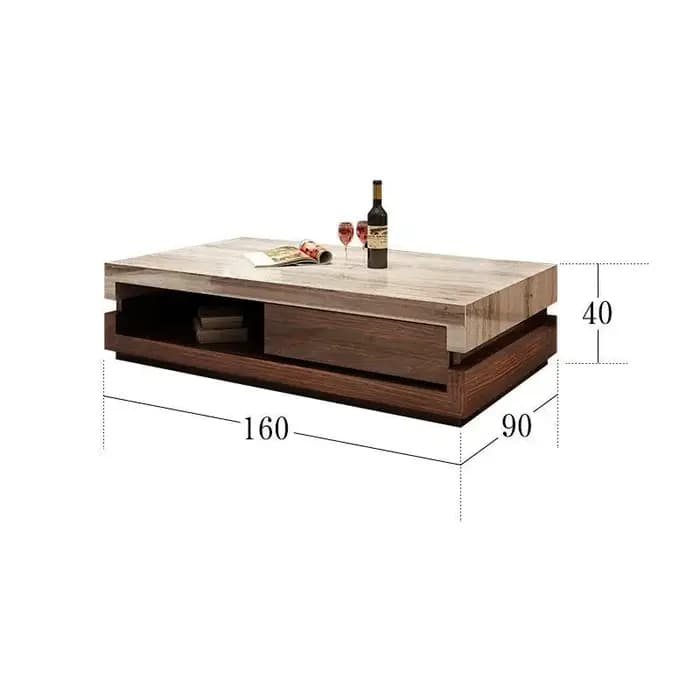 Table basse post-moderne pour salon