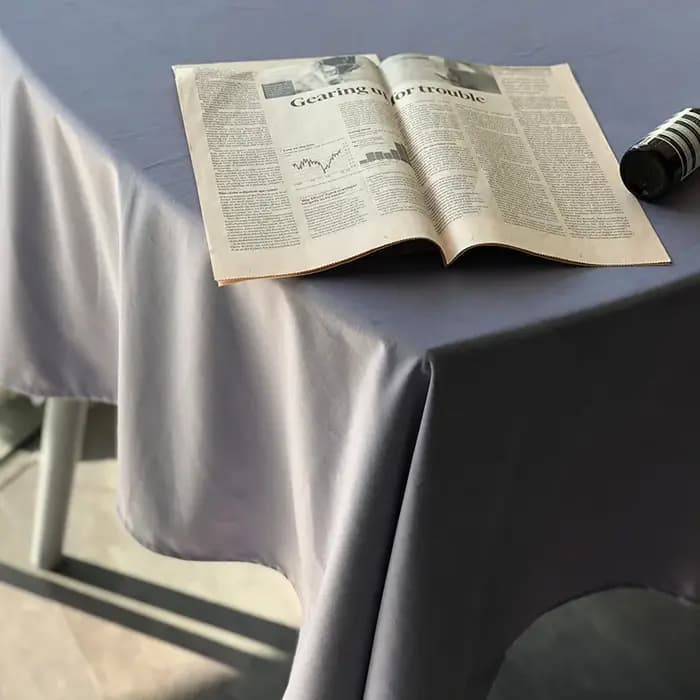 Nappe de Table en velours moderne
