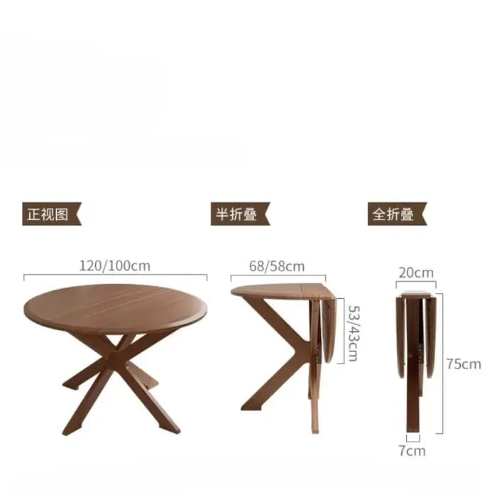 4 personnes Table à manger nordique chaise japonais minimaliste support