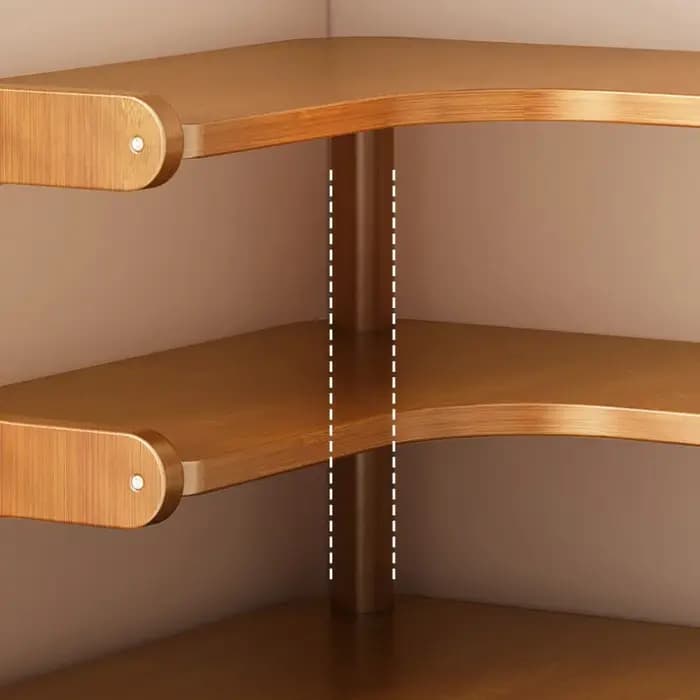 Support de rangement de Table d'articles ménagers de cuisine d'angle