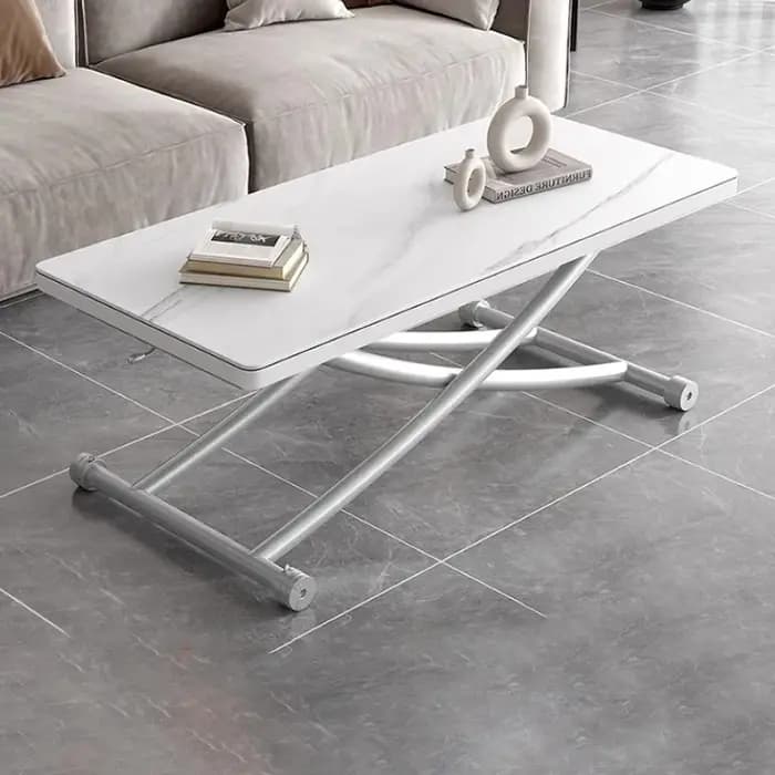 Table basse moderne pliante rectangulaire multifonction