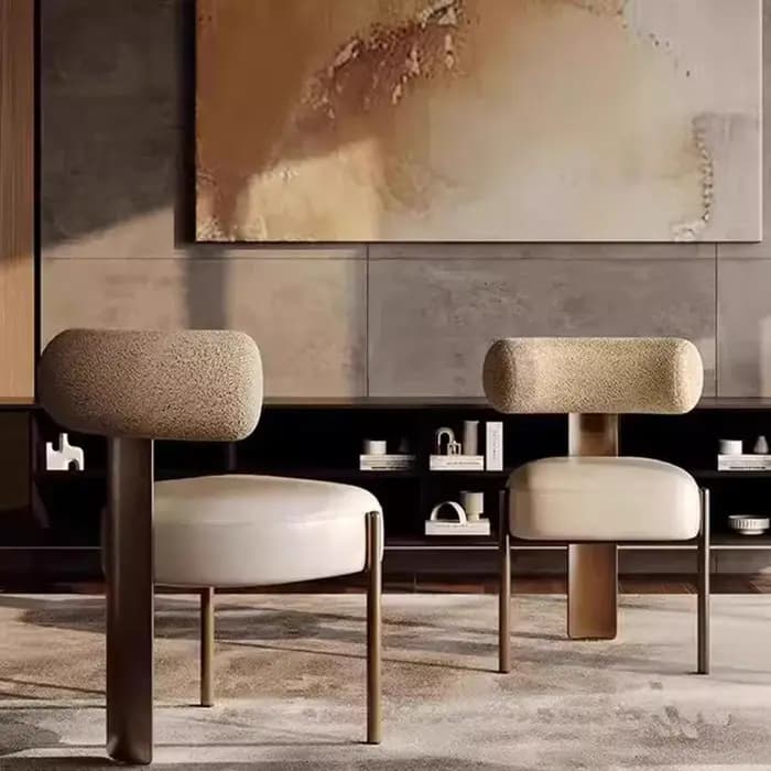 Ensemble de 2 chaises de salle à manger de luxe haut de gamme