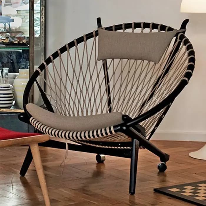 Chaise nordique paresseuse pour une personne