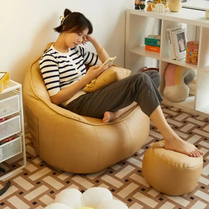 Canapé paresseux avec pédales pour chambre à coucher