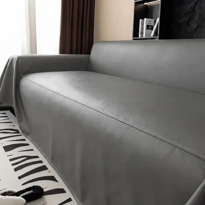 Housse de canapé universelle en cuir souple