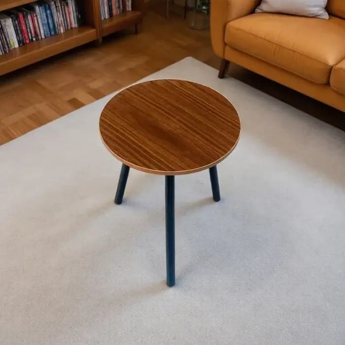 1 petite table basse à rotonité simple. | Table d'angle d'appoint pour canapé, pour salon, chambre