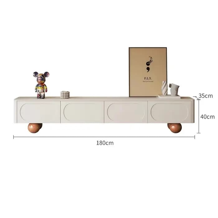 Ornement moderne meuble Tv blanc Design Simple plancher