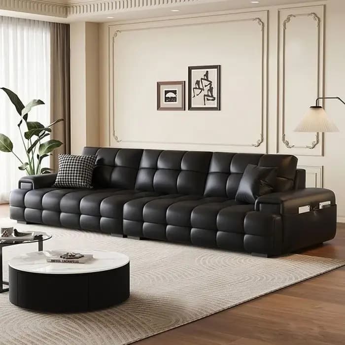 Confortable adultes salon canapé salon classique élégant design canapé nordique relaxant Divano Sogg