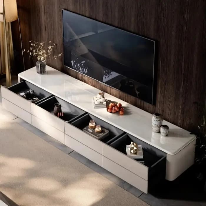 Meuble TV de salon et chambre en bois