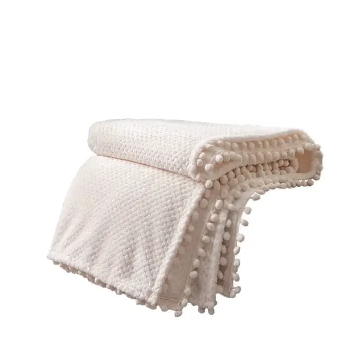 Couverture tricotée pour canapé