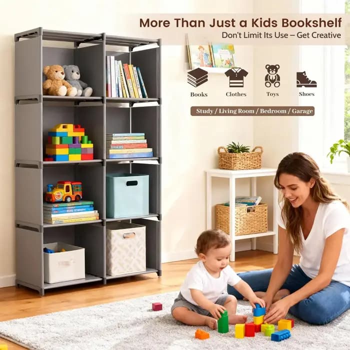 Étagères de rangement pour livres