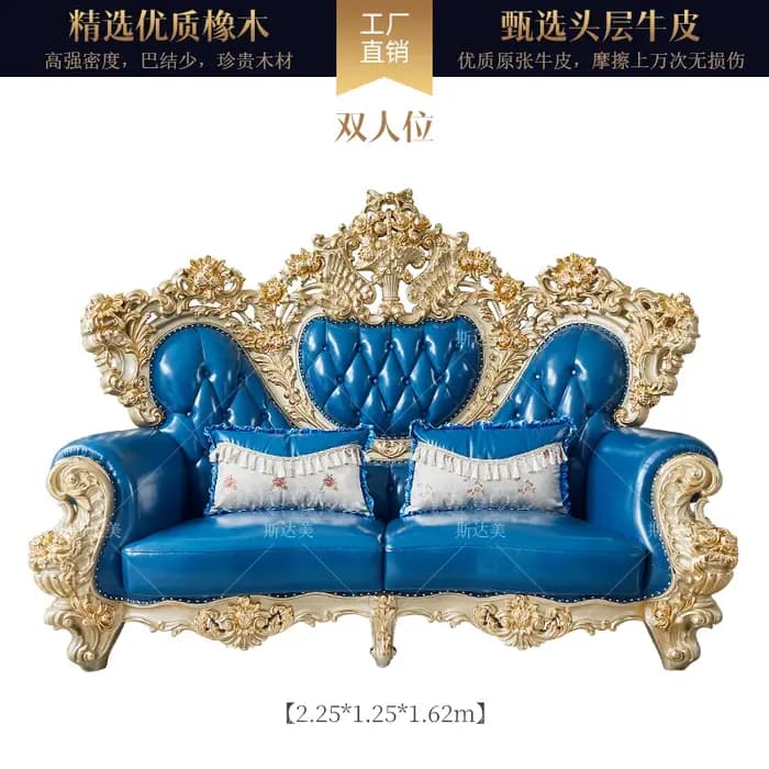 Salon design canapé accoudoir fille classique coussin canapés d'angle