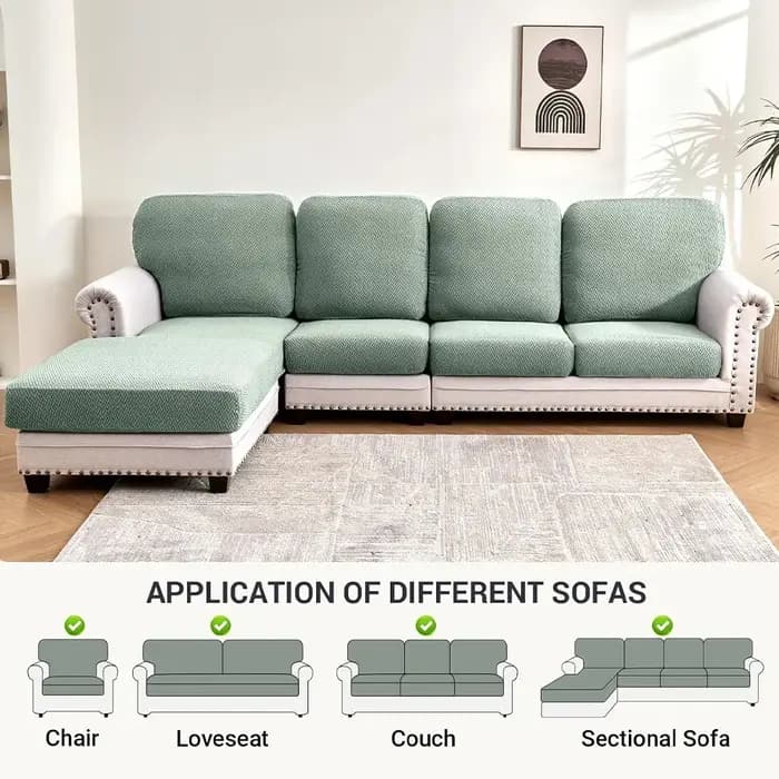 Housses de canapé sectionnelles Jacquard