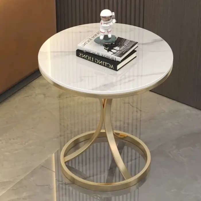 Petites tables basses rondes de style italien