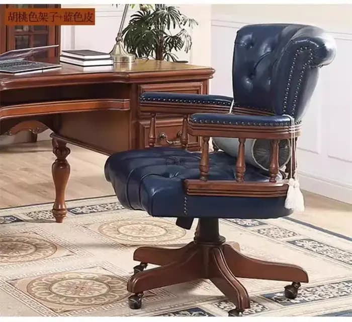 Chaise américaine en bois massif