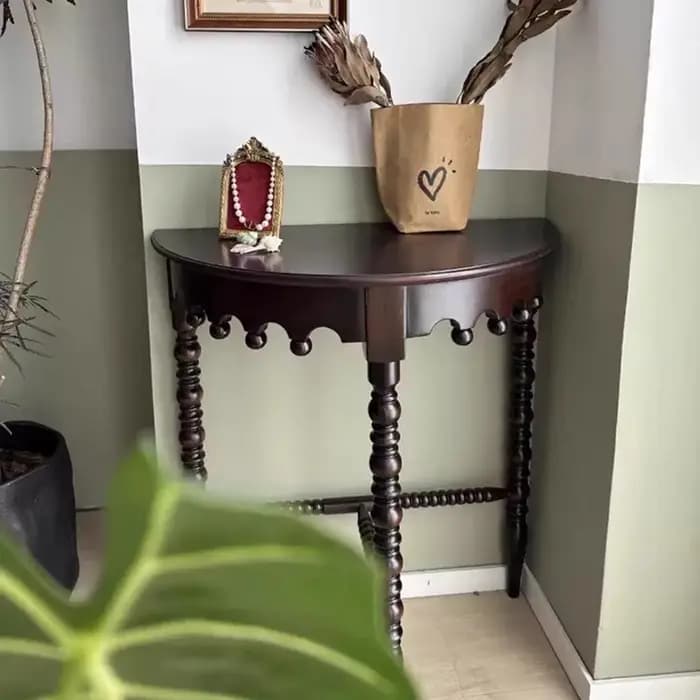 Tables de Console de luxe Vintage du milieu du siècle