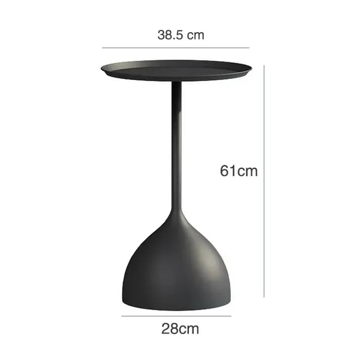 Petite Table Basse Nordique Créative de Luxe, Table d'Angle Simple en Fer Forgé, Table de oral et de