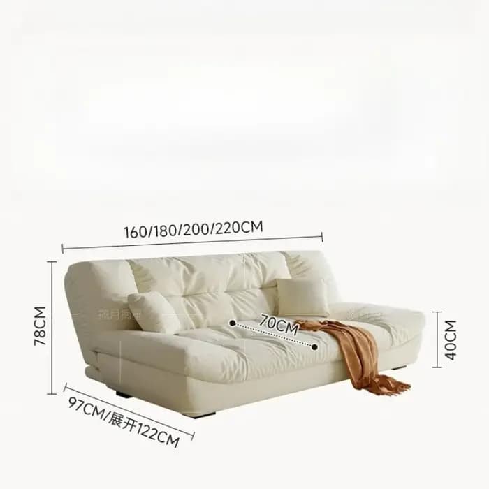 Canapés-lits Cloud Loveseat, fauteuils inclinables de salon, canapés-lits convertibles pour chambre à coucher, fauteuil, pouf, meubles pour la maison