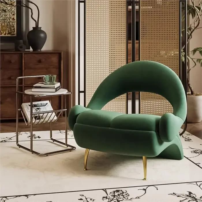 Chain YLOVE-Canapé de Luxe Nordique observateur, Chaise Paresseuse, Salon Moderne et Simple, Chaises