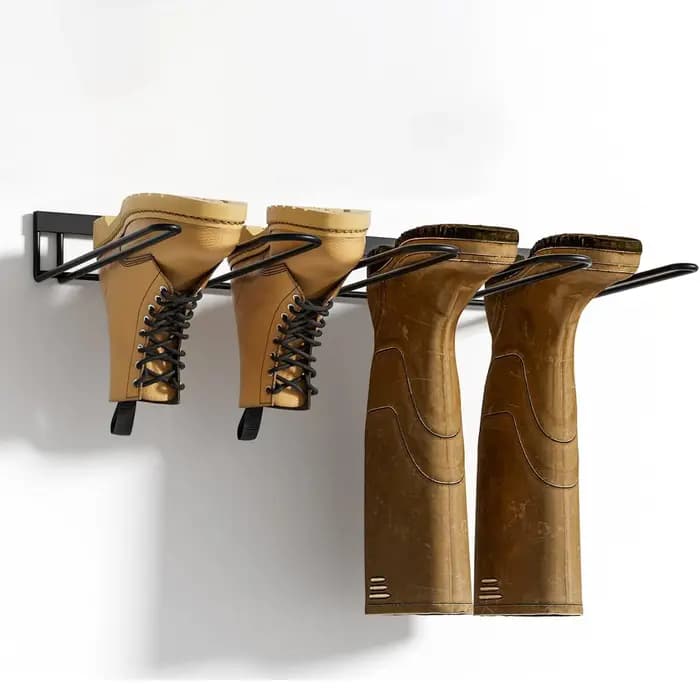 Étagère à chaussures murale robuste