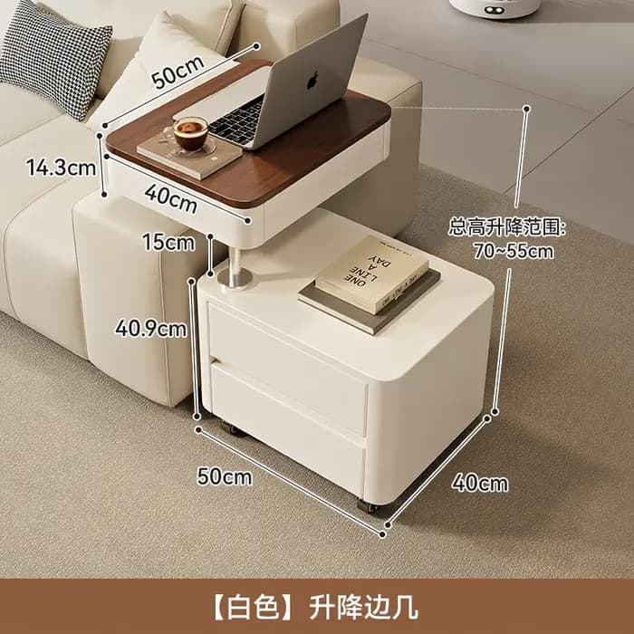 Table basse moderne multifonctionnelle nordique délicatesse exquise Glamour Table basse luxe europée