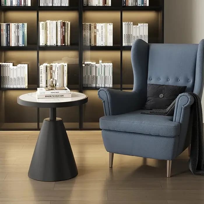 Table d'appoint de canapé au design esthétique léger