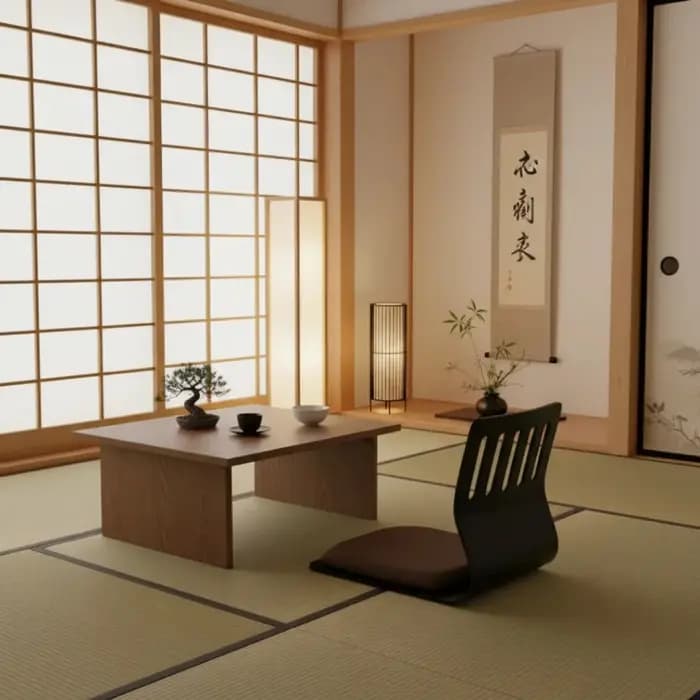 (2 pièces/lot) chaise japonaise Design maison salon meubles Kotatsu Table